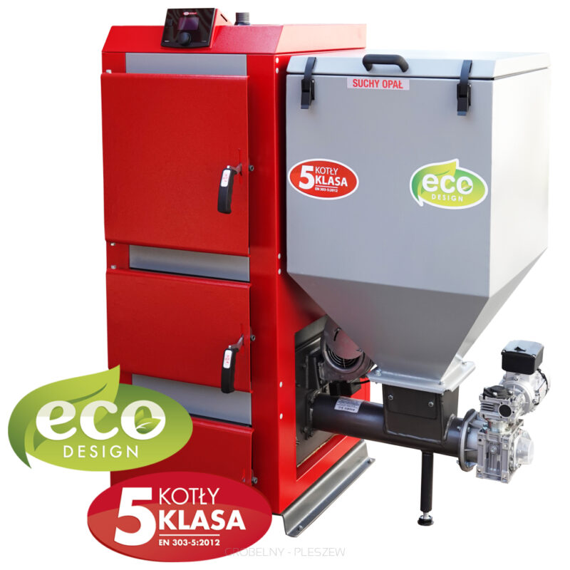 Klaster - kocioł na ekogroszek  14 - 50 kW